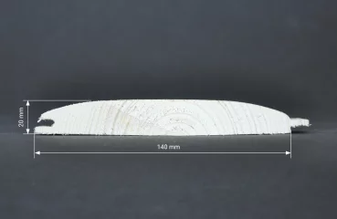 Imitacja bala 140x20 - przekrój