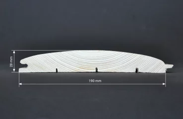 Imitacja bala 190x28 - przekrój
